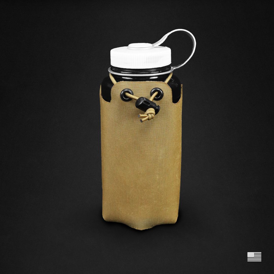 Nalgene/Bugle Tube Pouch Coyote Brown Front