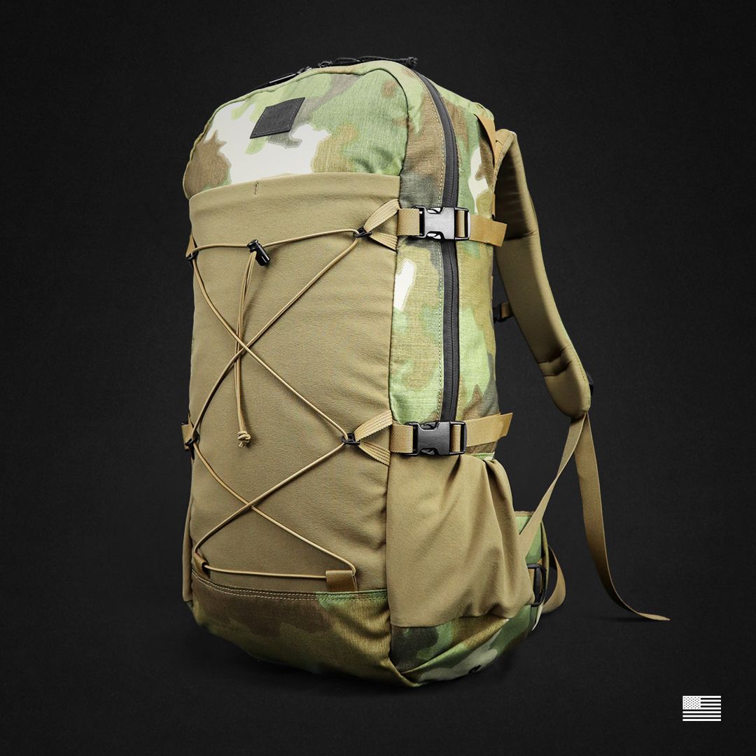 South Pass MKII Pack Nemesis Woodland 3/4 View
