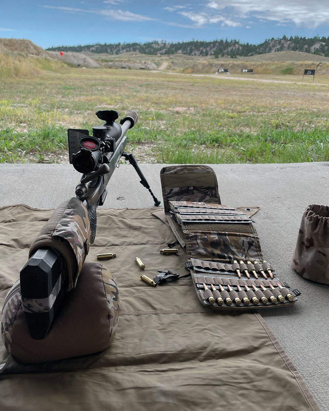 Bullet Binder at the Range